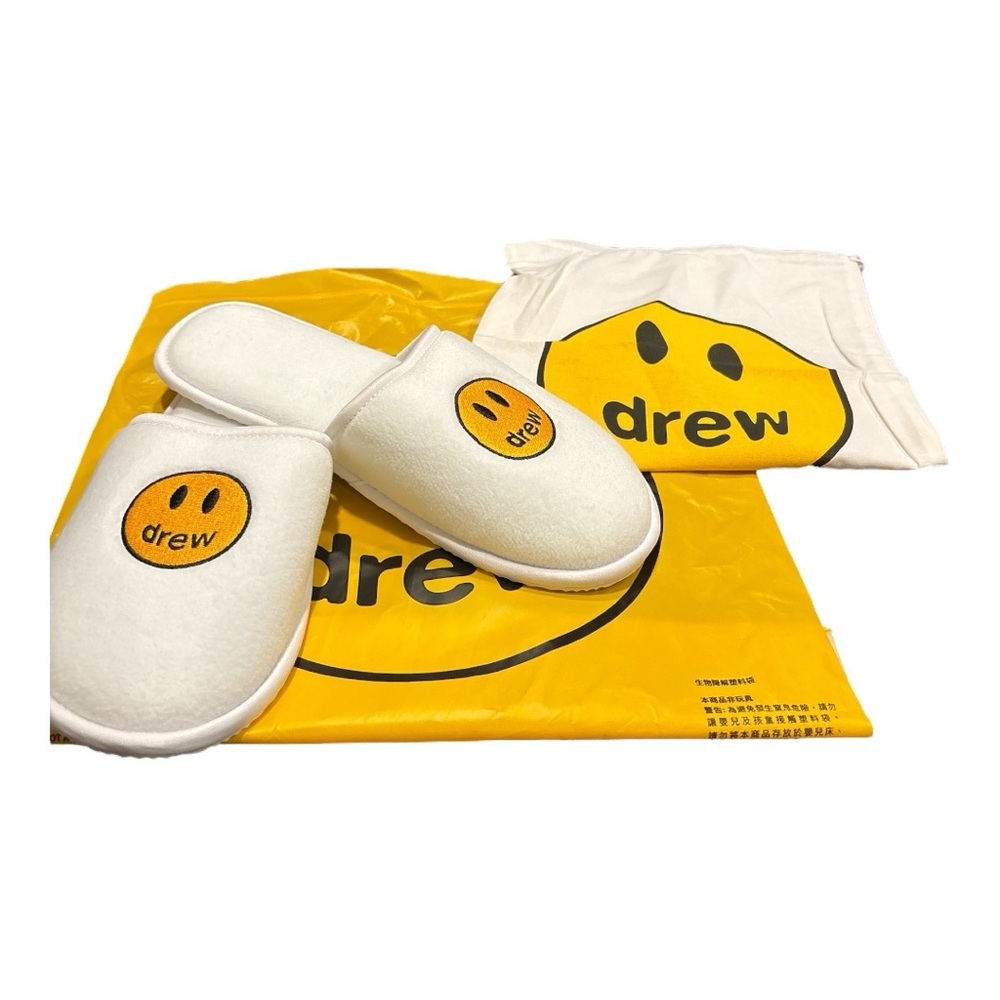 Drew House Mascot Slippers by Justin Bieber New with Dust Bag
